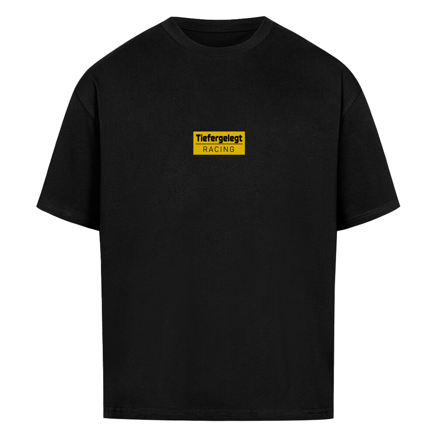 Racing Shirt Black- Oversized Shirt