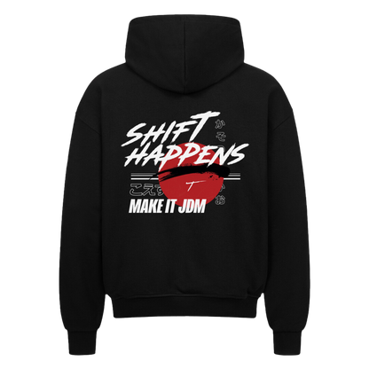 Shift Happens - Oversized Zipper