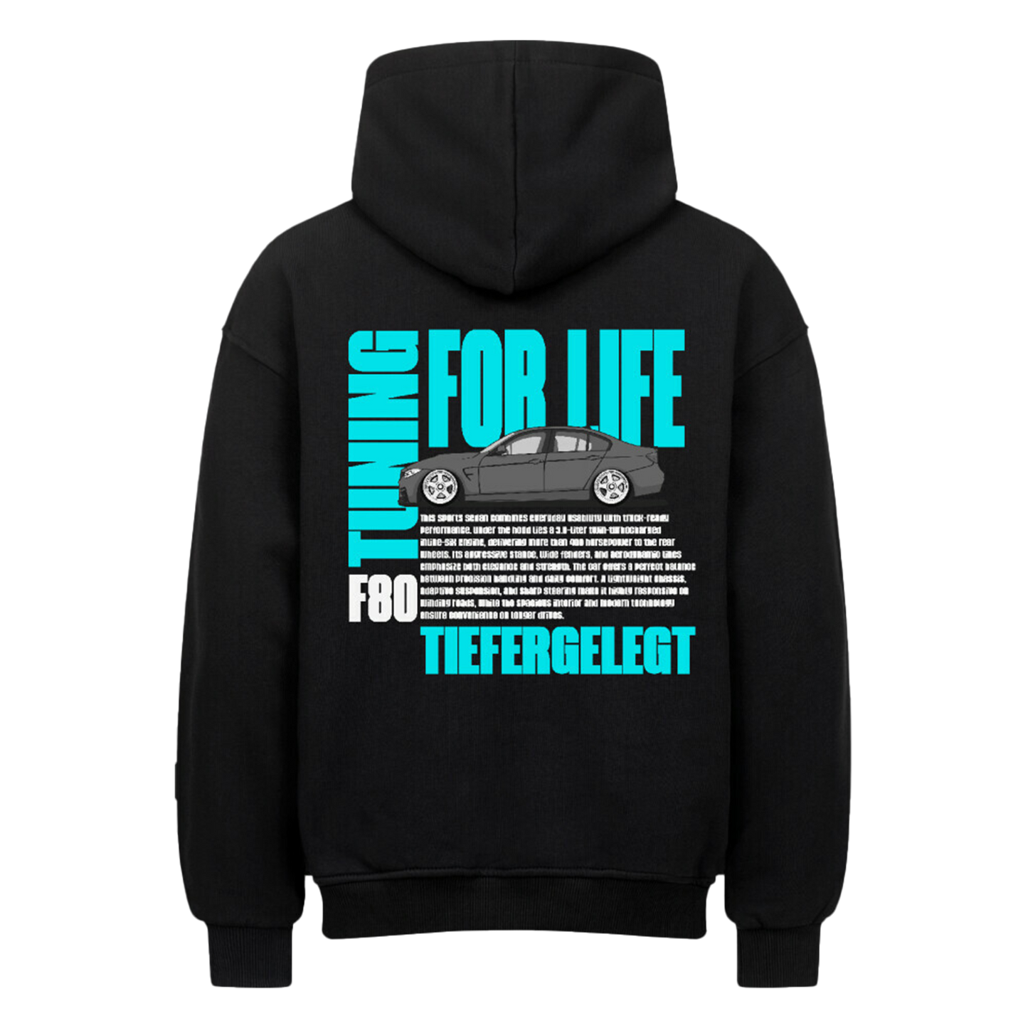 Tuning For Life - Oversized Hoodie